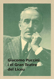 Giaccomo Puccini and Gran Teatro del Liceo (Liceo Opera House)