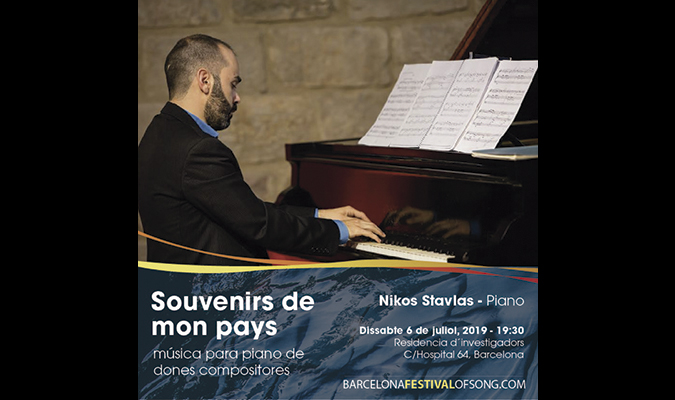 Souvenirs de mon pays, música per a piano de dones compositores