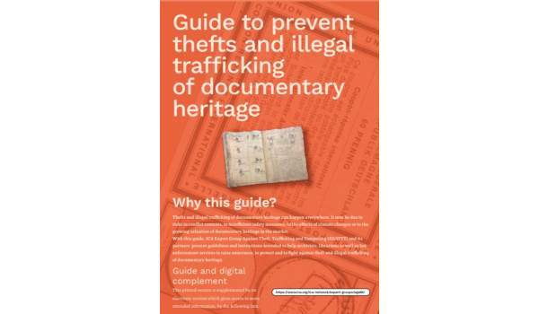 How to prevent thefts and illegal trafficking of documentary heritage?
