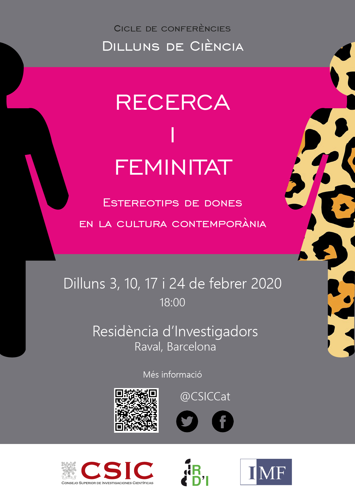 Lunes de Ciencia.INVESTIGACION Y FEMINEIDAD. Estereotipos de mujer en la cultura contemporánea
