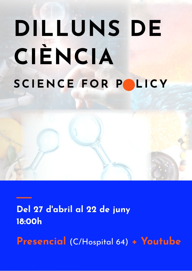 Dilluns de Ciència. Science for Policy
