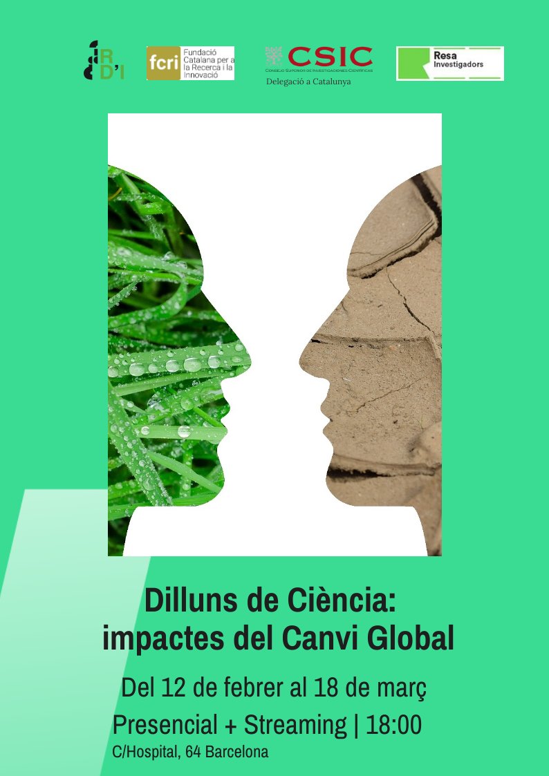 Dilluns de Ciència: impactes del Canvi Global