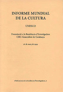 Informe Mundial de la Cultura